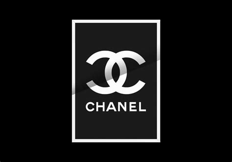 why is the chanel logo black